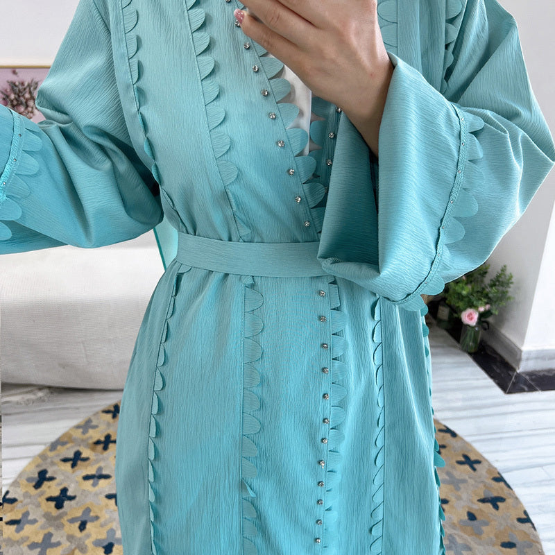 Women's Fashion Hijab Robe Cardigan Long Dress