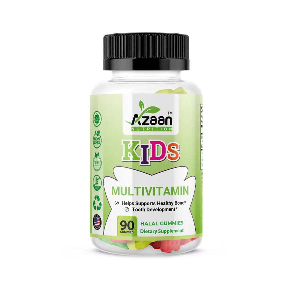 Azaan Nutrition's Halal Kids Multi-Vitamin Gummies 90ct