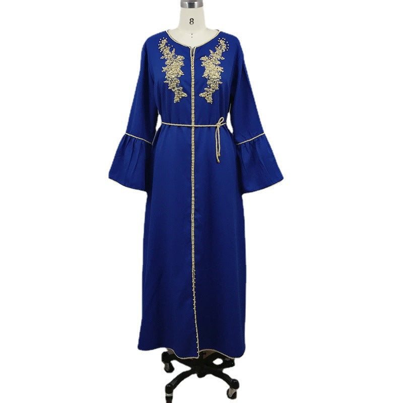 Women's Fashion Pearl Robe Dress