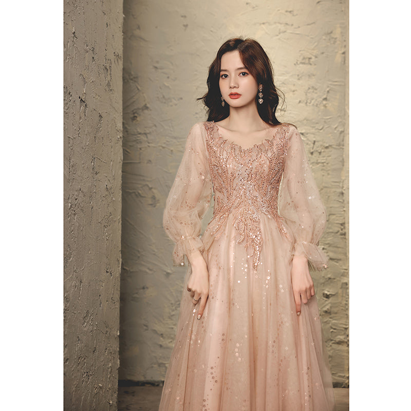 Fairy Temperament Princess Pink Dress