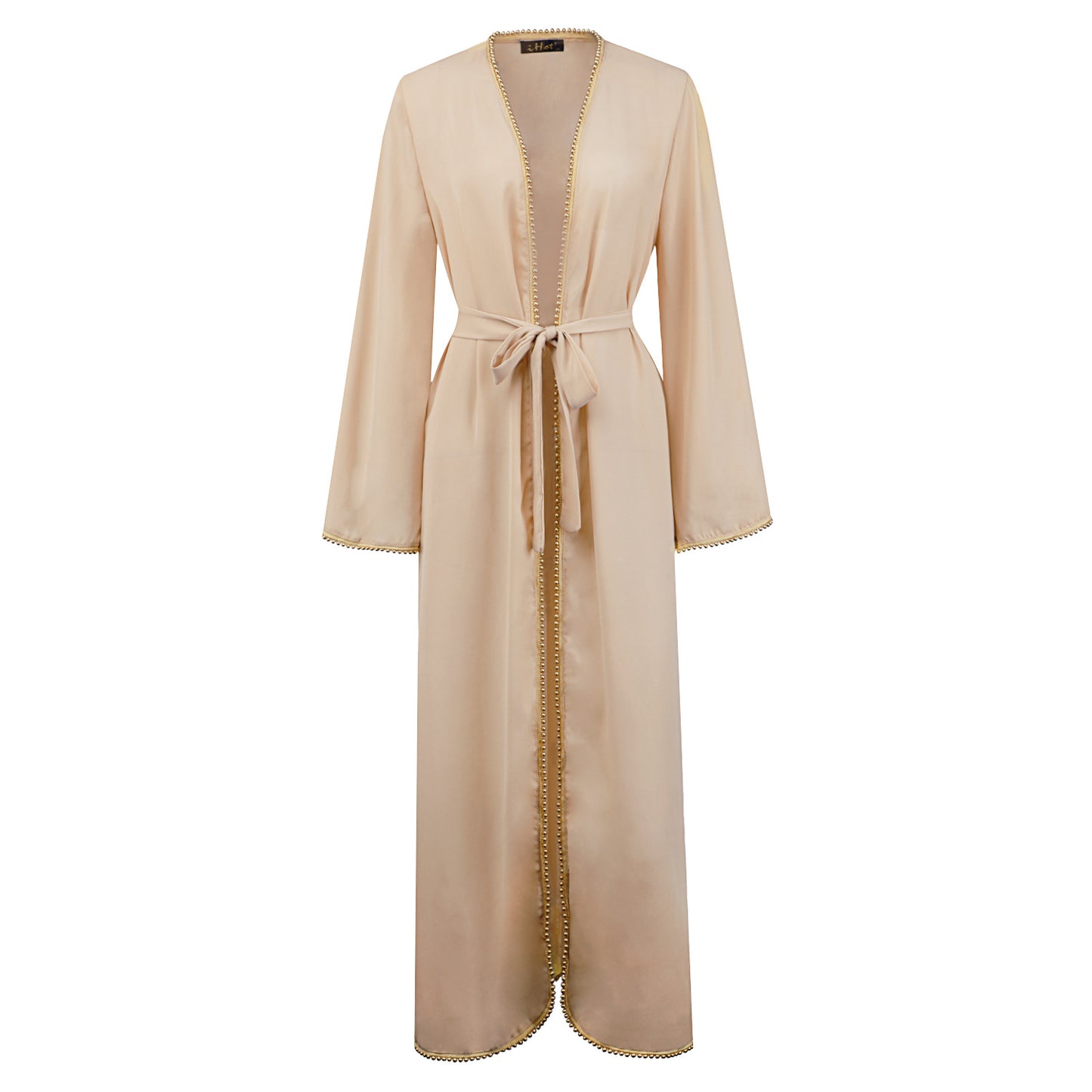 Bandage cardigan robe Muslim dress