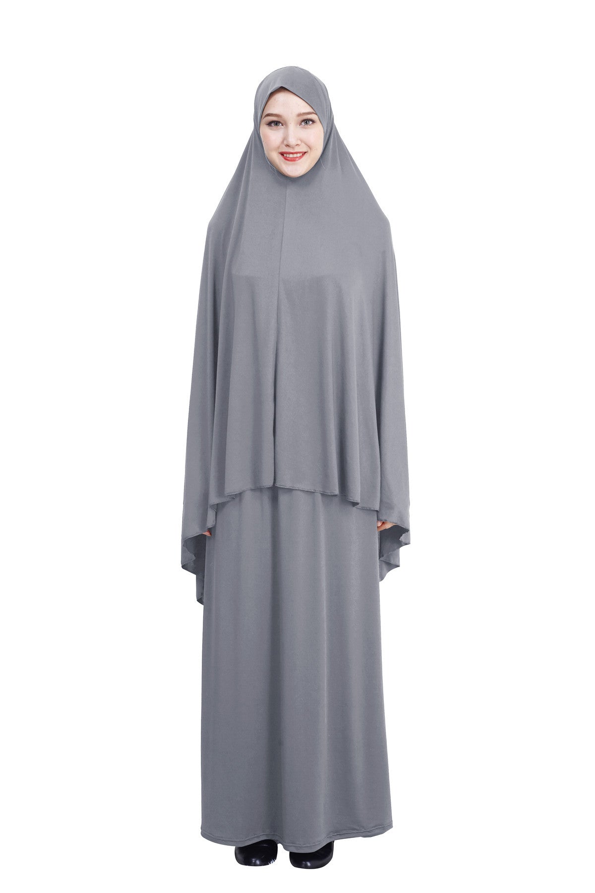 Muslim ladies hijab skirt suit prayer dress