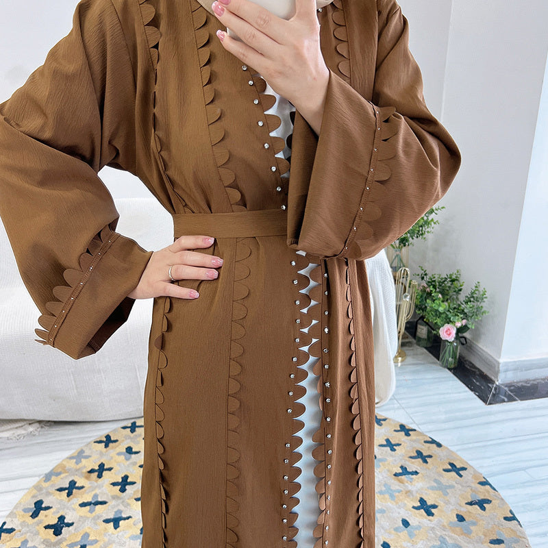 Women's Fashion Hijab Robe Cardigan Long Dress