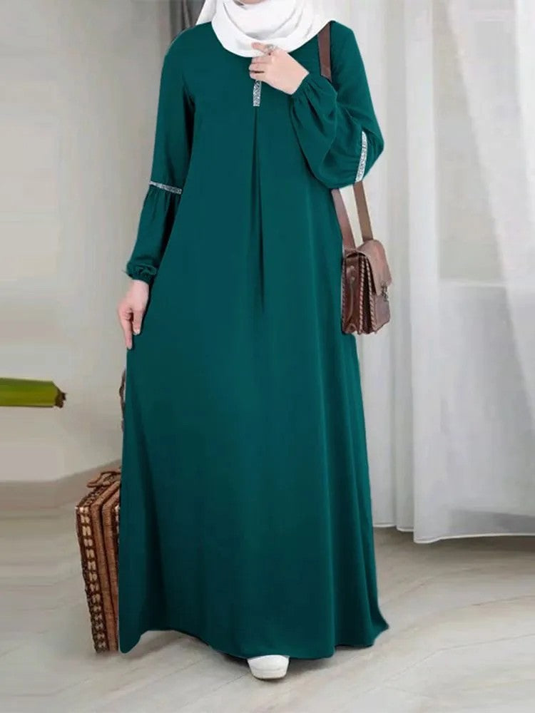 Women's Fashion Long Sleeve Abaya