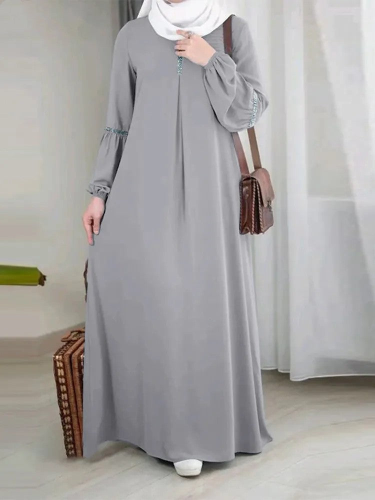 Women's Fashion Long Sleeve Abaya