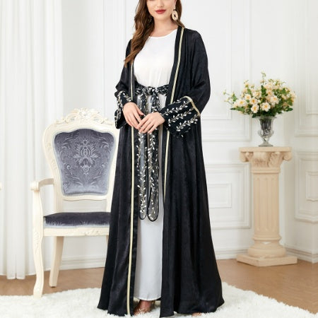 Women's Suit Two-piece Middle Eastern Long-sleeved Dress For Women