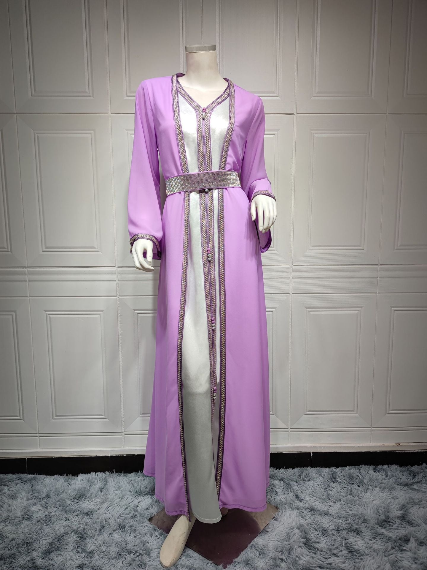 Chiffon Dress Foreign Trade Muslim Women's Clothing