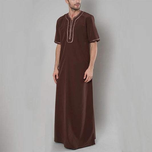 New Loose Men's Casual Muslim Robe